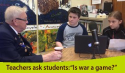 Veteran Bruce Witham-caroussel