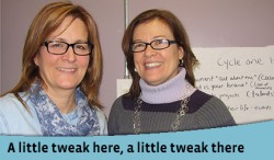 Louise Adam and Rosemary Hill